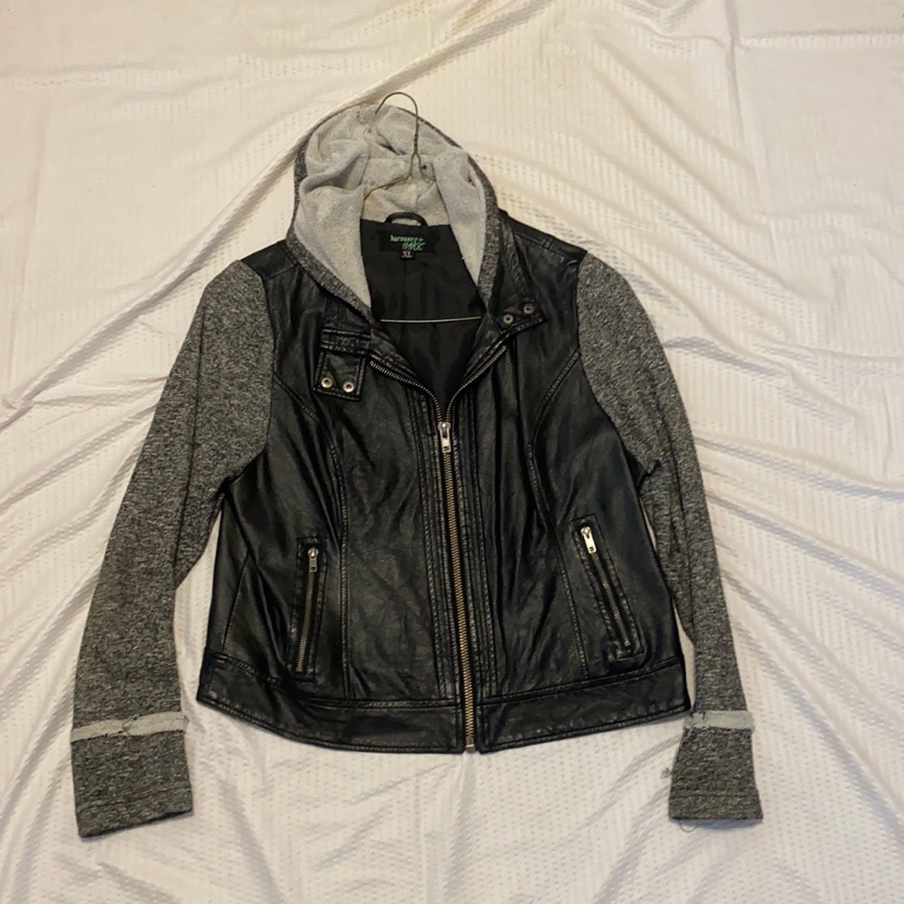 Leather jacket